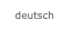 deutsch